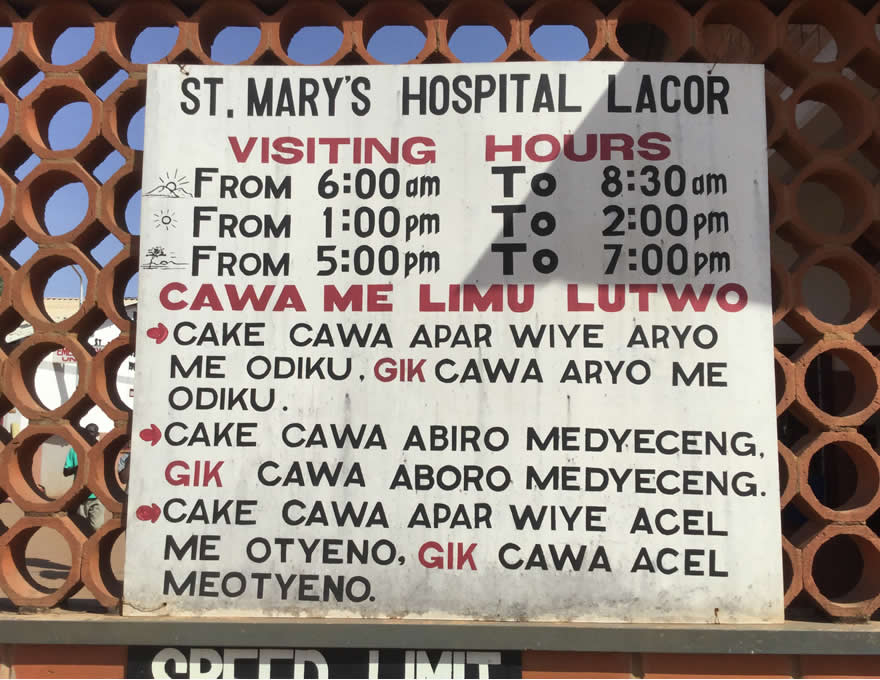 Visiting Hours St Mary s Hospital Lacor